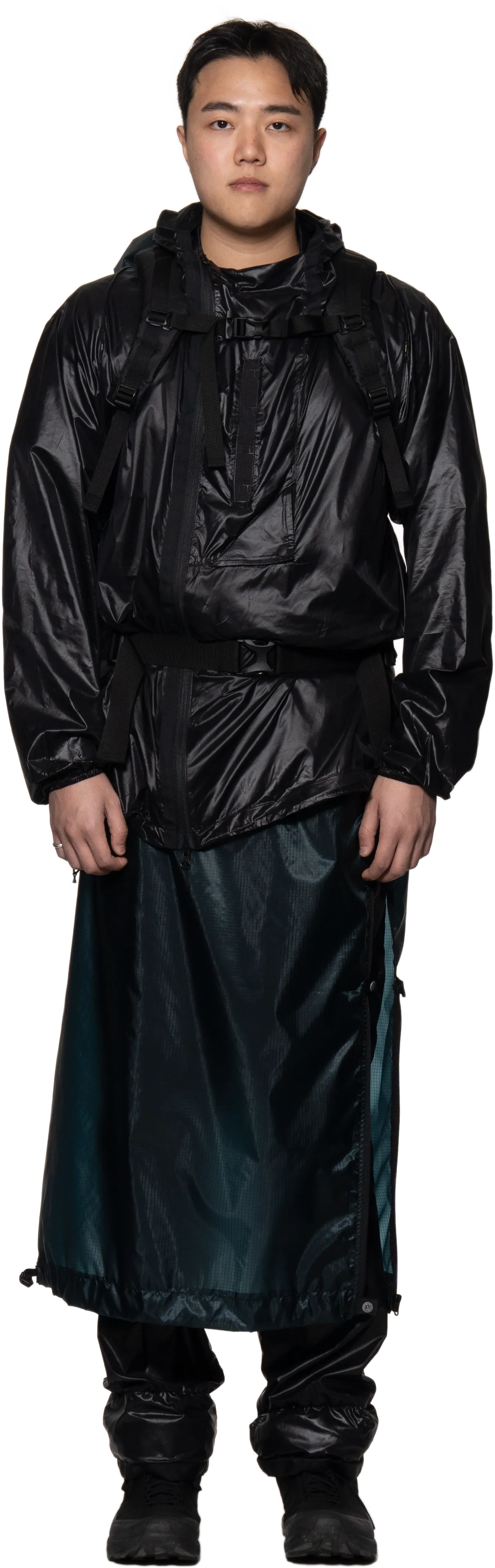 O ZEA EN x GRAY SHOP 2in1 Hiking Skirt : Dark Green O ZEA EN x GRAY SHOP 2in1 Hiking Skirt : Dark Green